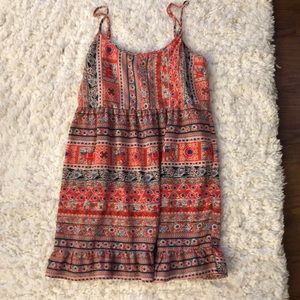 FUN BRIGHT FLOWY DRESS